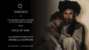 Child of war exhibition promo cover