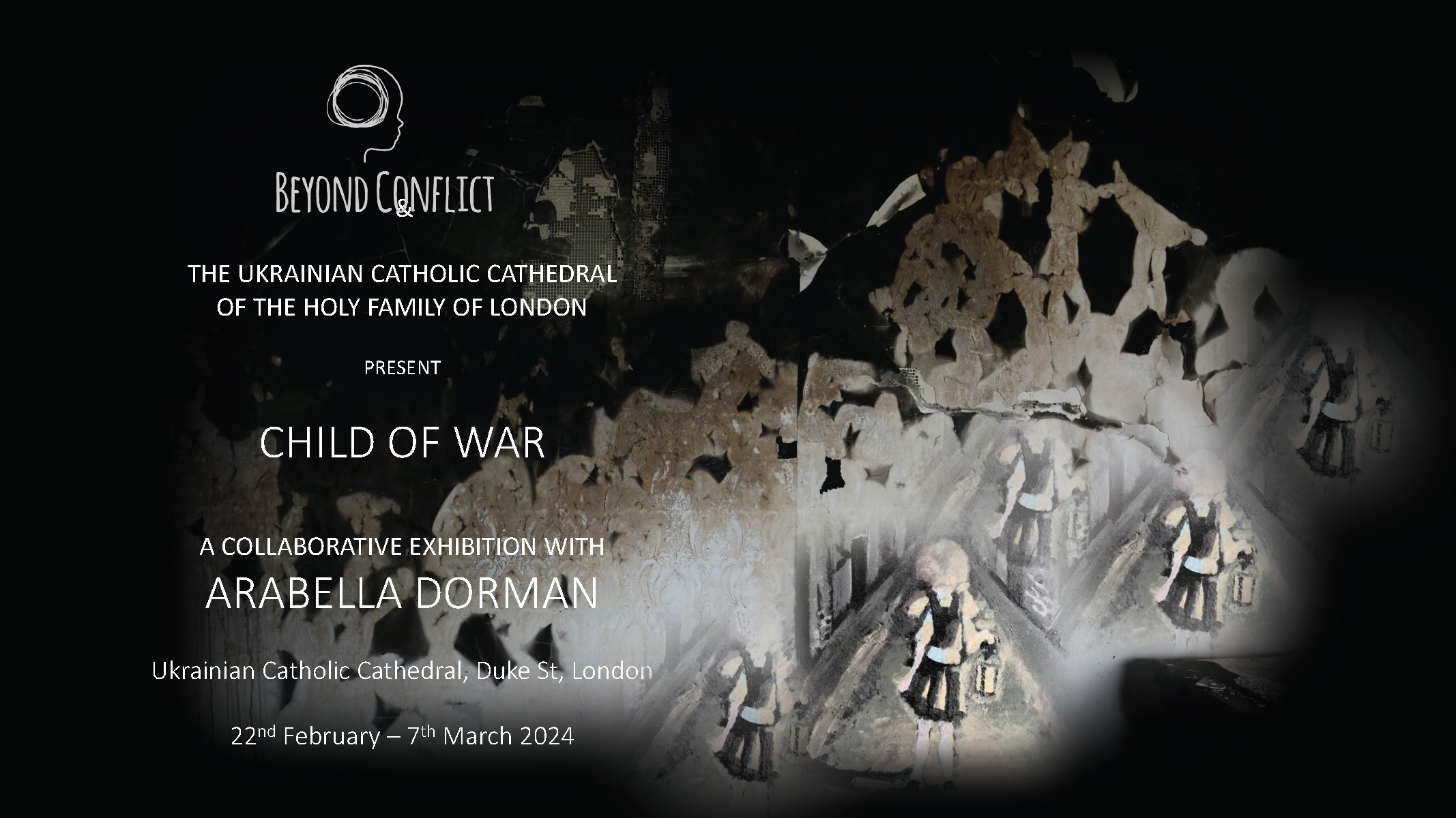 Child of war exhibition promo cover